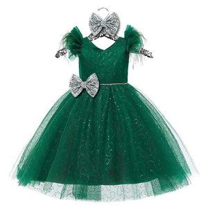 NWT Sparkling Bling Crystal Rhinestones & Sequins Christmas Or Flower Gi…